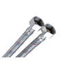 Подводка д/воды сталь 1/2" 80см г/г STM CWFBF080