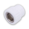 Муфта переходник с внутренней резьбой 25х1/2" (100/25) (Valfex) БЕЛАЯ